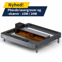 nyhed - Phecda lasergraver og -skærer - 10W / 20W