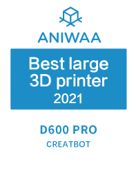 Fået en pris for: Best Large 3D printer i 2021