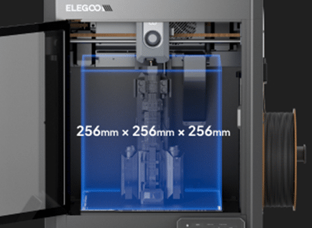 Elegoo Centauri Carbon 3D Printer - Bygge volumen