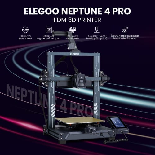 Elegoo Neptune 4 Pro FDM 3D Printer