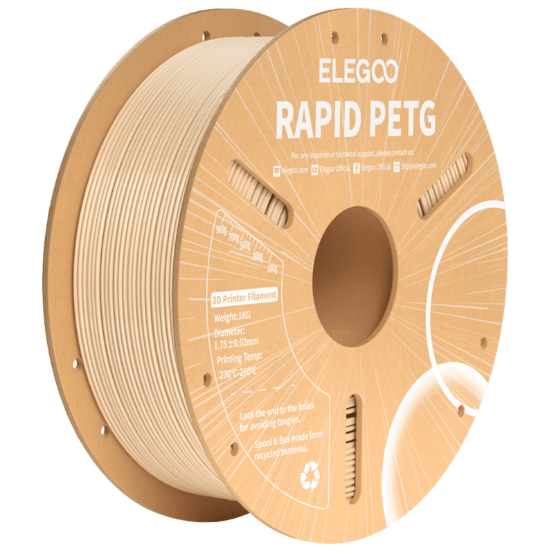 Elegoo Rapid PETG filament beige