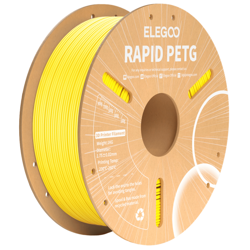 Elegoo Rapid PETG filament gul