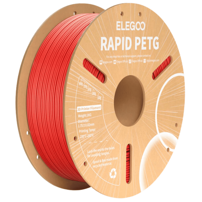 Elegoo Rapid PETG filament rød