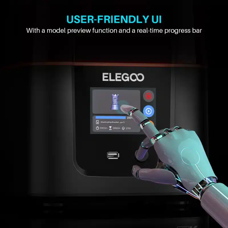 Elegoo Mars 4 Resin 3D Printer hos 3D Printeq