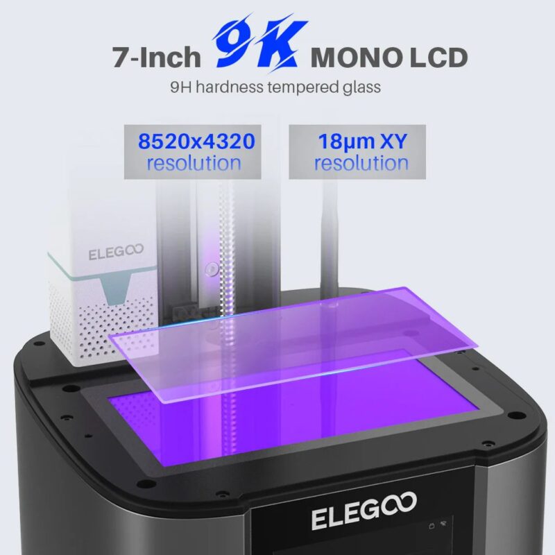 Elegoo Mars 4 Ultra resin 3D Printer hos 3D Printeq